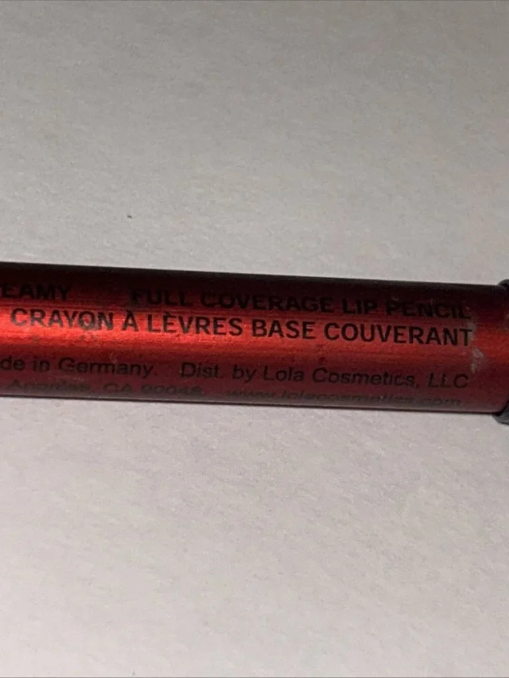 LOLA Cosmetics Sheer Lip Pencil Steamy Crayon 0.10 oz see pictures